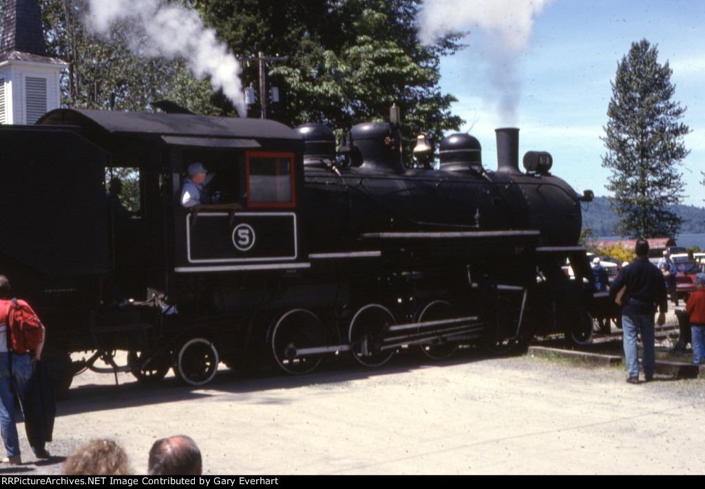 MRSR 2-8-2 #5 - Mt Ranier Scenic RR